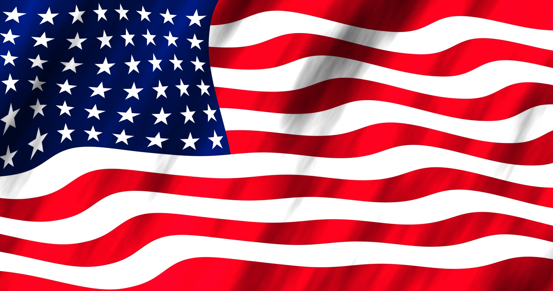 American Flag on Sewer Repair